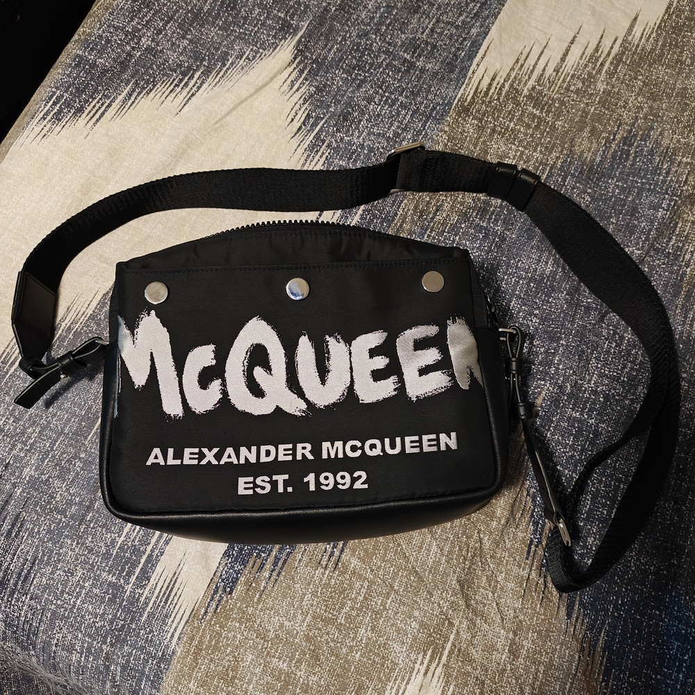 Alexander McQueen Black Crossbody Bag